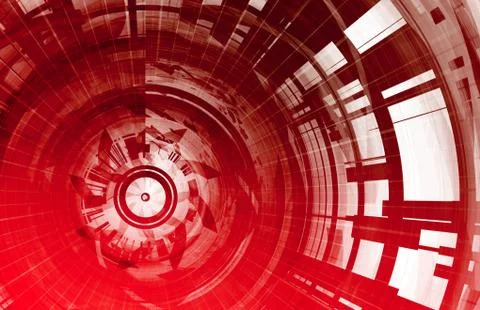 Online Security Stock Illustration