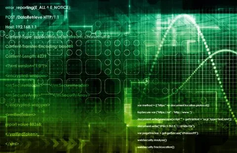 Online Security Stock Illustration