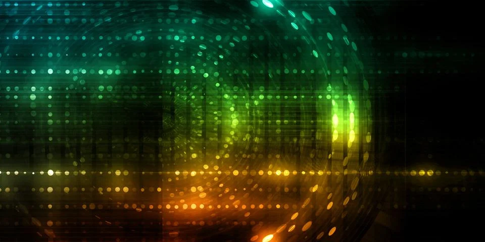 Online Security Stock Illustration