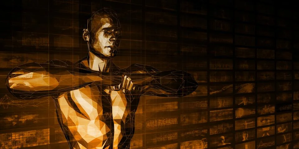 Online Security Services Stock Illustration