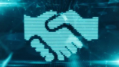 Online security from virus attack over encrypted digital data global networks 스톡 일러스트