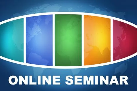 Online seminar Stock Illustration