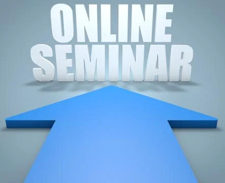 Online Seminar Stock Illustration