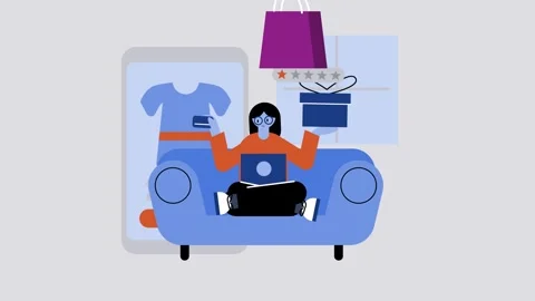 Online shop Stock Footage 293845233