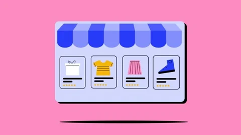 Online shop Stock Footage 300603994