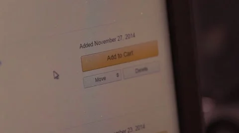 Online shopping-adding items to shopping cart 스톡 동영상 45111162