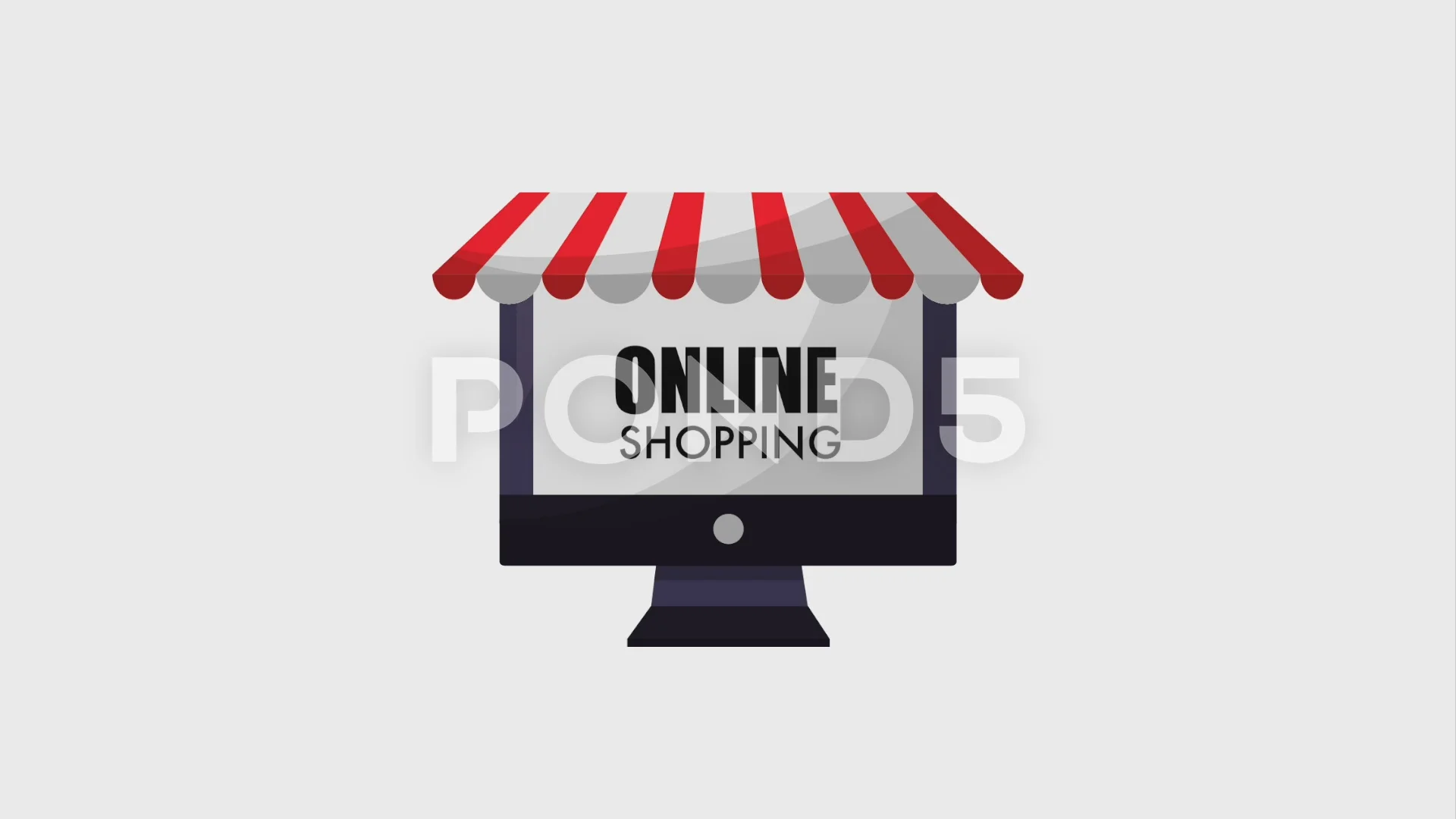 Online Shopping Animation Hd Hi Res Video 94973261