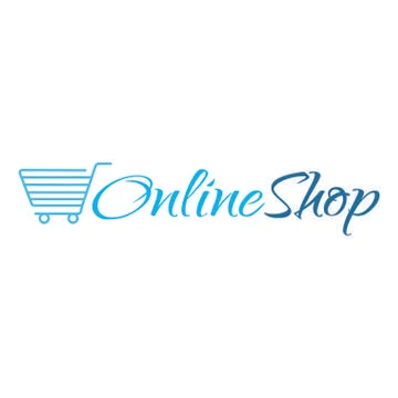 Online Shopping background Stock Illustration