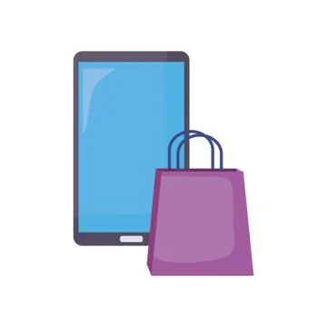 Online shopping commerce Stock Illustration