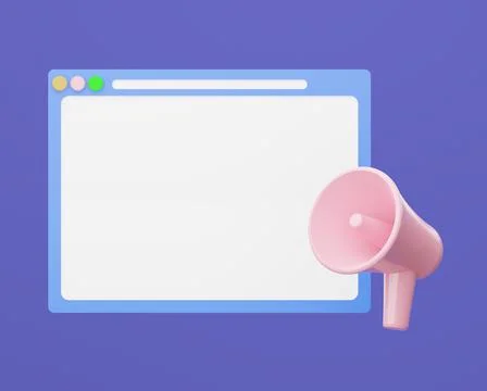 Online shopping concept. 3d render illustration. Illustrazione stock