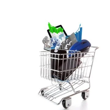 Online shopping concept Stock Illustration