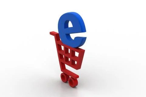 Online shopping concept Stock Illustration