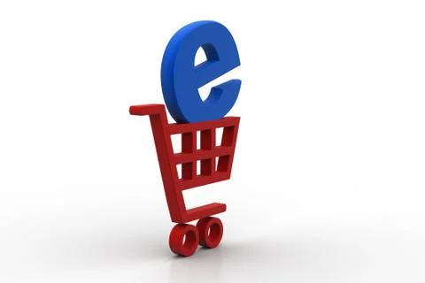 Online shopping concept Stock Illustration