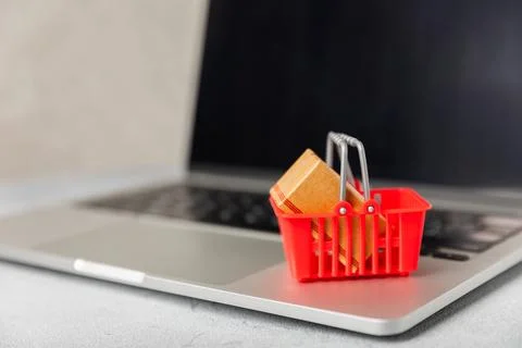 Online shopping concept. Fotos de archivo