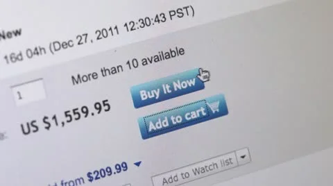 Online shopping, e-commerce Stock Footage 10515286