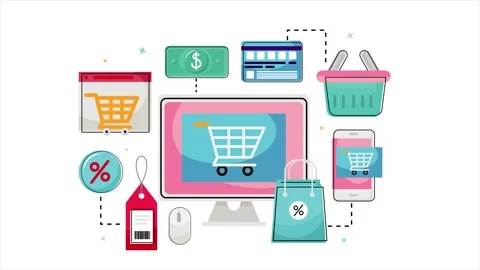Online Shopping Essentials: A Complete Guide Stock Footage 339344002
