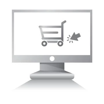 Online shopping Stock Illustration