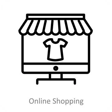 Online Shopping Stock Illustration