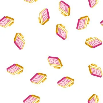 Online shopping isometric icon vector color illustration Illustrazione stock