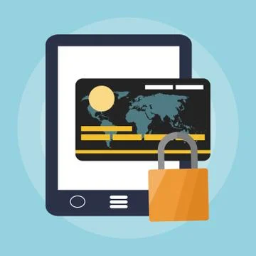 Online shopping or e commerce related icons image Stock Illustration