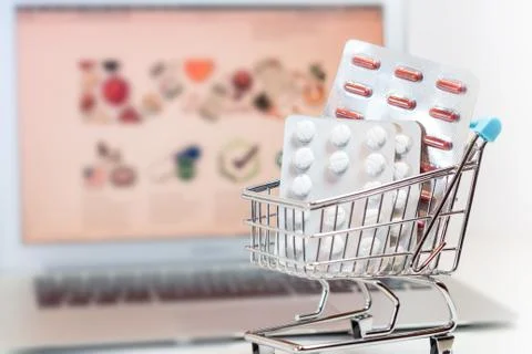 Online shopping Stock Photos