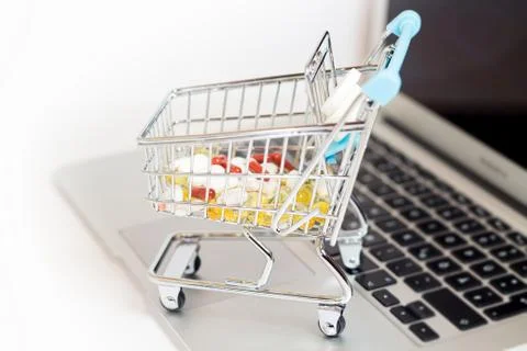 Online shopping Stock Photos