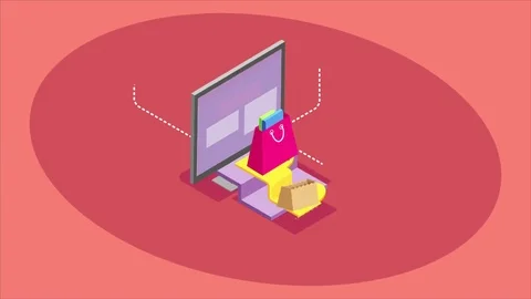 Online shopping1 Stock Footage 83571122