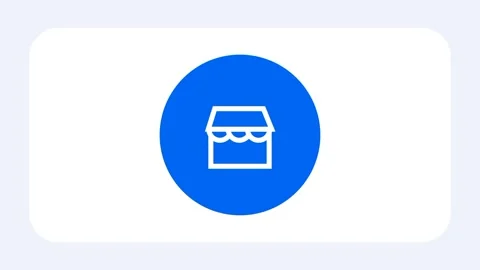Online Store Icon Stock Footage 335815389