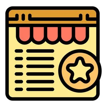 Online store refund icon vector flat Stock Illustration
