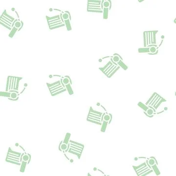 Online support advice glyph vector seamless pattern 스톡 일러스트