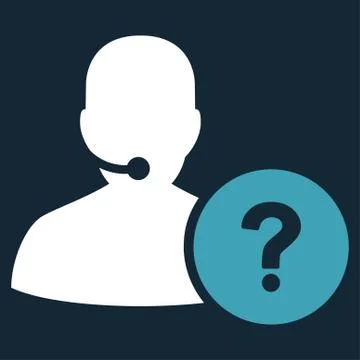 Online Support Icon from Commerce Set Stock Illustration