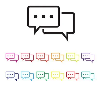 Online support icon Stock-Illustration