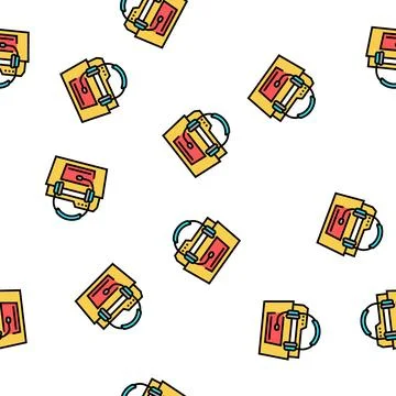 Online support vector seamless pattern Stock Illustration