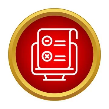 Online survey form managing feedback and evaluation results 스톡 일러스트