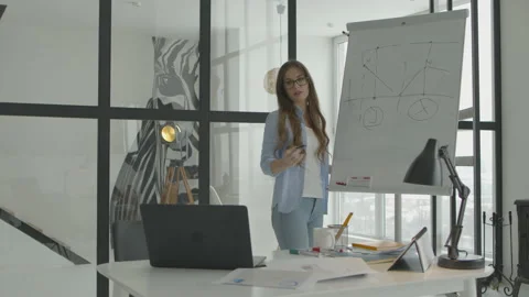 Online teaching training. Online teacher learn student for remote education Stock Footage 150209448