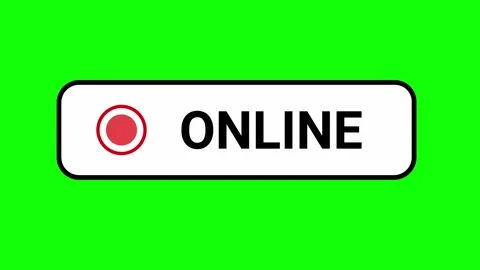 Online text showing on green screen background. Stock-Footage 276344461