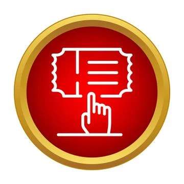 Online ticket selection for event bookings and purchase 스톡 일러스트