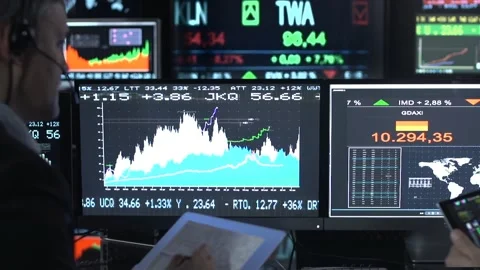 Online trading Stock-Footage 199635125
