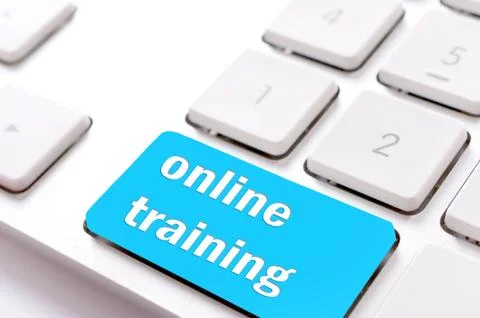 Online training 스톡 사진