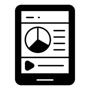 Online Video Dualtone Icon Stock Illustration