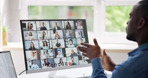 Online Virtual Tax Software Training Video Stock Footage 242037478