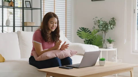 Online voice chat talking on digital social media new platform for Gen Z en.. Video stock 315735571