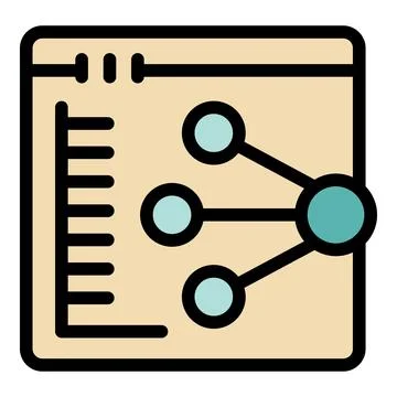 Online vpn system icon vector flat 스톡 일러스트