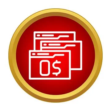 Online web pages offering free internet access Stock Illustration