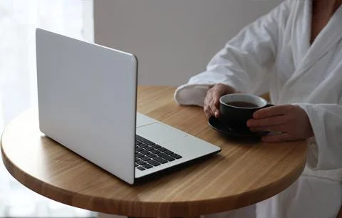 Online work Stock Photos