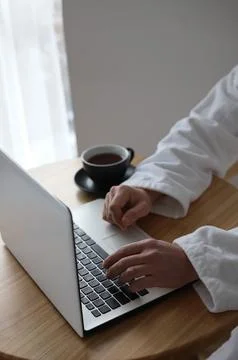 Online work Stock Photos