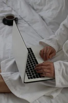 Online work Stock Photos