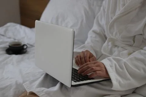 Online work Stock Photos