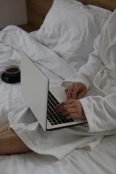 Online work Stock Photos