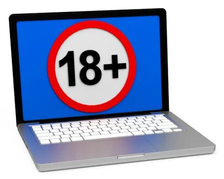 Only for adults Stock Illustration